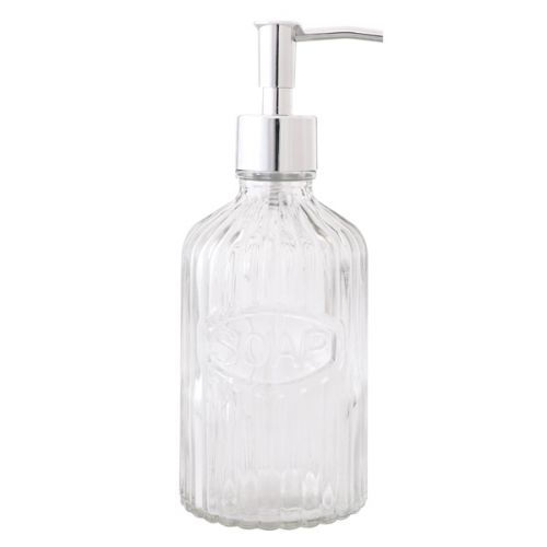 Soap dispenser glass