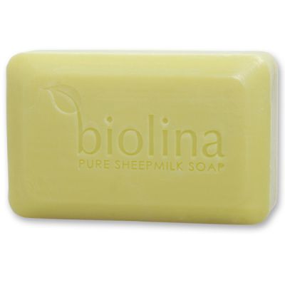 Biolina sheep milk soap 200g, Ginger lime 