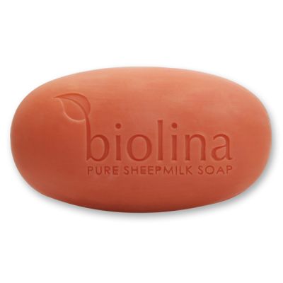 Biolina sheep milk soap handsome 150g, Pomegranate 