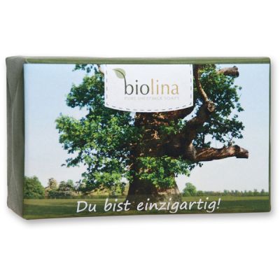 Biolina Schafmilchseife 200g, Granatapfel 