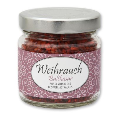 Incense mix 60g in glass jar, "Balthasar" 