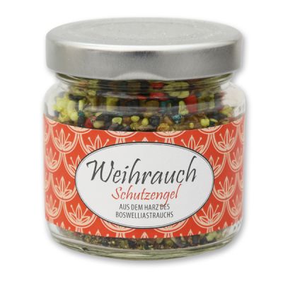 Incense mix 60g in glass jar, "Schutzengel" 