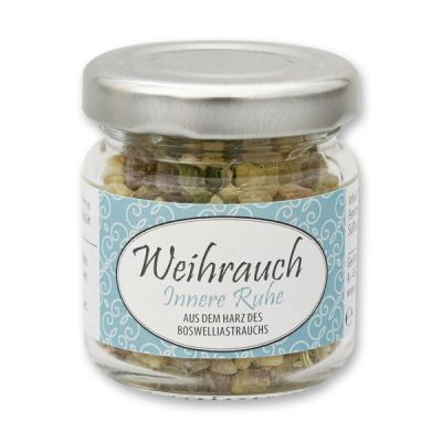 Incense mix 25g in a glass jar, "Innere Ruhe" 