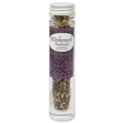 Incense mix 35g in a high glass jar, "Rauhnacht" 