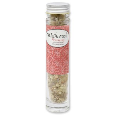 Incense mix 35g in a high glass jar, "Reinigung" 