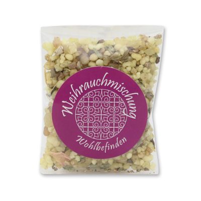 Incense mix 25g in a cellophane bag, "Wohlbefinden" 