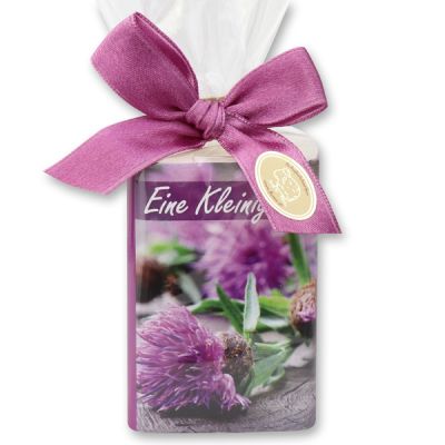 Sheep milk soap 100g in a cellophane bag "Eine Kleinigkeit", Edelweiss 