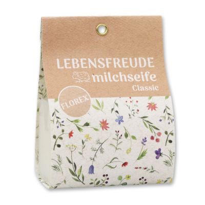 Sheep milk soap 100g in a bag "Lebensfreude", Classic 