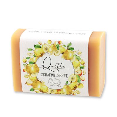 Sheep milk soap 100g "Einzigartige Augenblicke", Quince 
