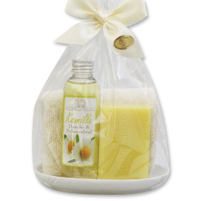 Care set 4 pieces in a cellophane bag, Chamomile 