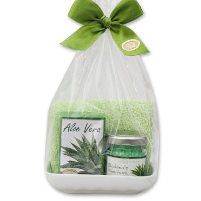 Care set 4 pieces in a cellophane bag, Aloe vera 