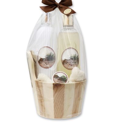 Care set 5 pieces in a cellophane bag, Swiss pine 