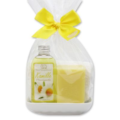 Care set 4 pieces in a cellophane bag, Chamomile 