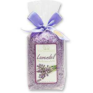 Sheep milk soap needles in a cellophane 100g, Lavender 