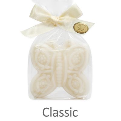 Sheep milk soap butterfly 60g in a cellophane, Classic 