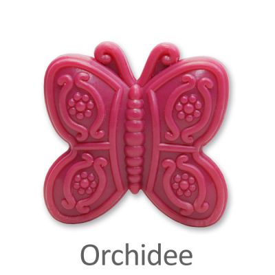 Sheep milk soap butterfly 60g, Orchid 
