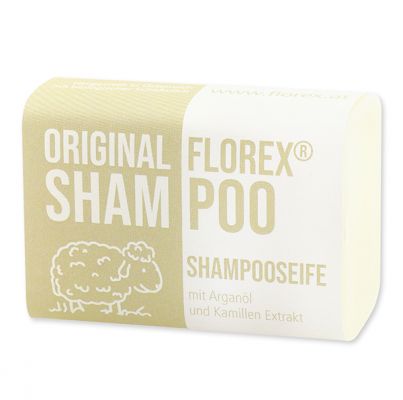 Shampoo soap square with sheep milk 100g with label 
