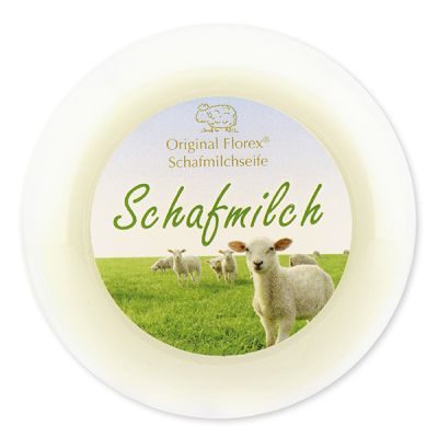 Sheep milk soap round 100g in a box modern, Classic 