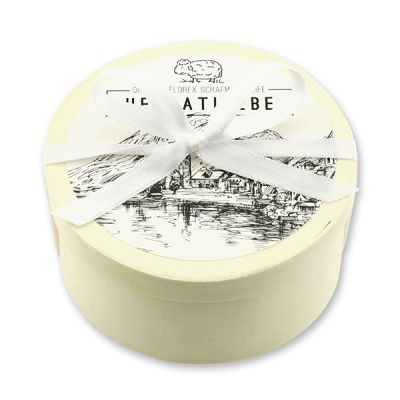 Sheep milk soap 100g in a box "Heimatliebe", Edelweiss 