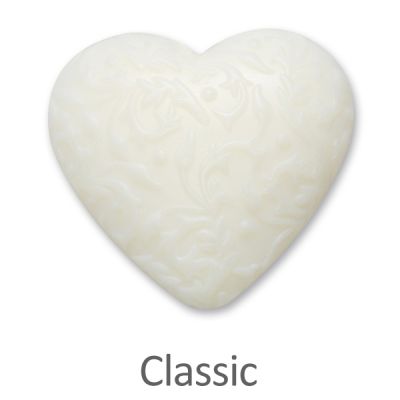 Sheep milk soap heart "Florex" 80g, Classic 