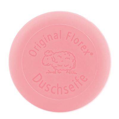 Shower soap with sheep milk round 100g, Rose Diana 