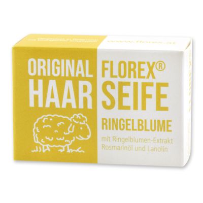 Hair soap with sheep milk 100g in paper box, Marigold 