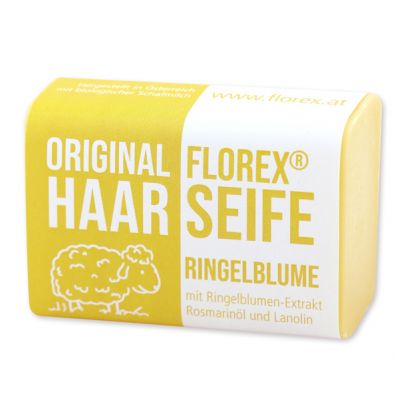 Hair soap with sheep milk 100g with label, Marigold 