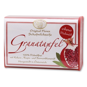Sheep milk soap 100g without palm oil classic, Pomegranate 