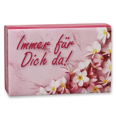 Sheep milk soap 150g "Immer für Dich da!", Lotus 