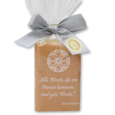 Sheep milk soap 100g "Motive Dammar" in a cellophane bag, Incense 