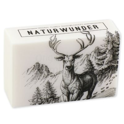 Sheep milk soap 150g "Naturwunder", Christmas rose white 