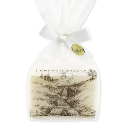 Sheep milk soap 150g packed in a cellophane bag "Energiequelle", Edelweiss 