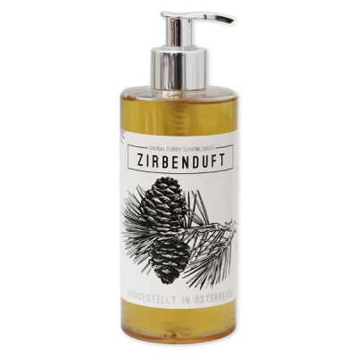 Liquid sheep milk soap 400ml "Zirbenduft", Swiss pine 