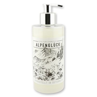 Liquid sheep milk soap 400ml "Alpenglück", Edelweiss 