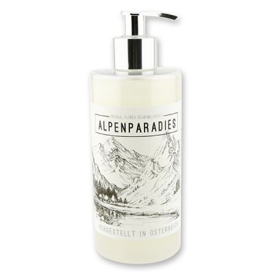 Liquid sheep milk soap 400ml "Alpenparadies", Edelweiss 