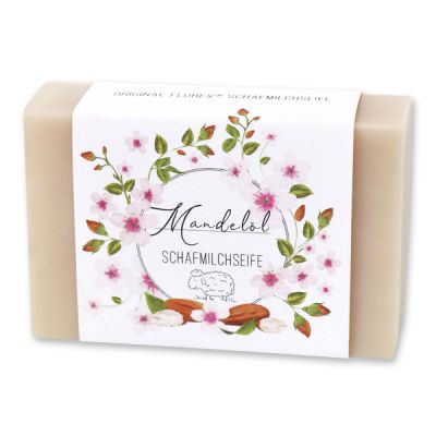 Sheep milk soap 150g "Einzigartige Augenblicke", Almond oil 