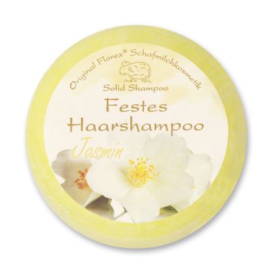 Solid hair shampoo with sheep milk 58g in cello, Jasmine 