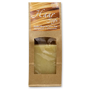 Cold-stirred special soap 100g packed in a brown bag, Hair soap 