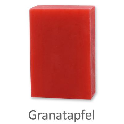 Cold-stirred soap 100g with sheep milk, Pomegranate 