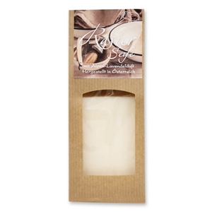 Cold-stirred special soap 90g packed in a brown bag, Shaving soap 