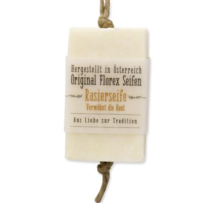 Cold-stirred special soap 90g hanging with a cord "Love for tradition", Shaving soap 