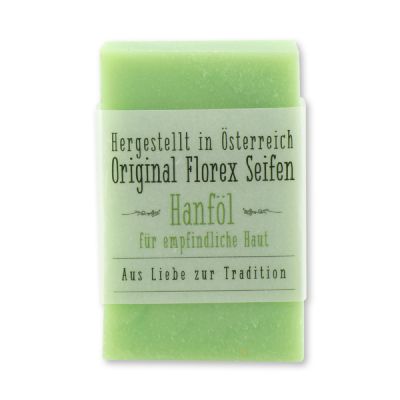 Cold-stirred special soap 100g standing, Hemp oil 
