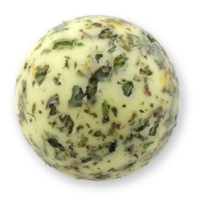 Bath butter ball with sheep milk 50g, Mountain herbs 