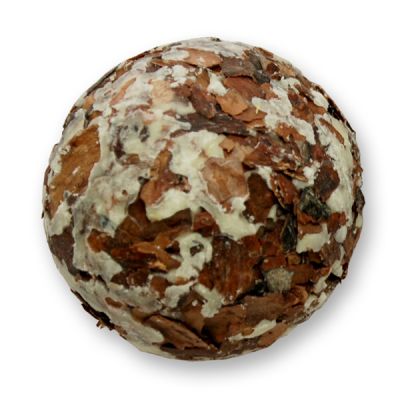 Bath butter ball with sheep milk 50g, Chocolate/Vanilla 