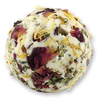 Bath butter ball with sheep milk 50g, Vanilla 