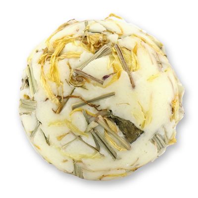 Bath butter ball with sheep milk 50g, Cedar wood 