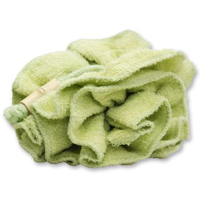 washcloth rose, green 