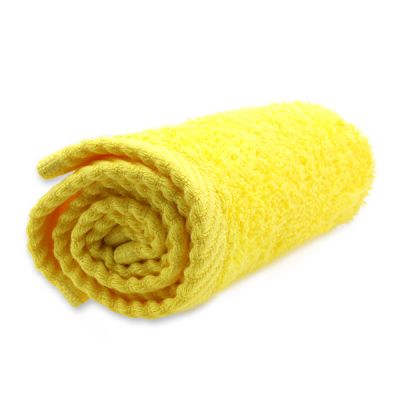 Face towel 30 x 30 cm, yellow 