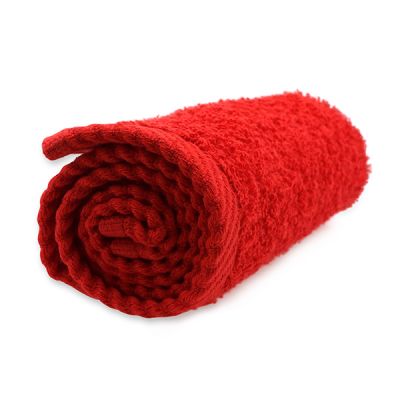 Face towel 30 x 30 cm, red 