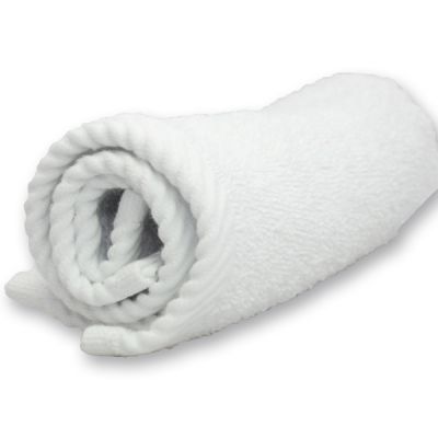Face towel 30 x 30 cm, white 